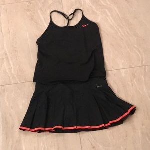 Nike Tennis Skirt & Matching Top